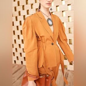 NWT Ulla Johnson Marras Jacket in Chamomile